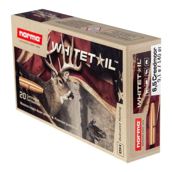 NORMA - WHITETAIL 6.5 CREEDMOOR AMMO