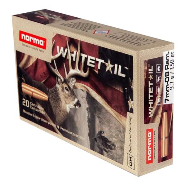 NORMA - WHITETAIL 7MM-08 REMINGTON AMMO