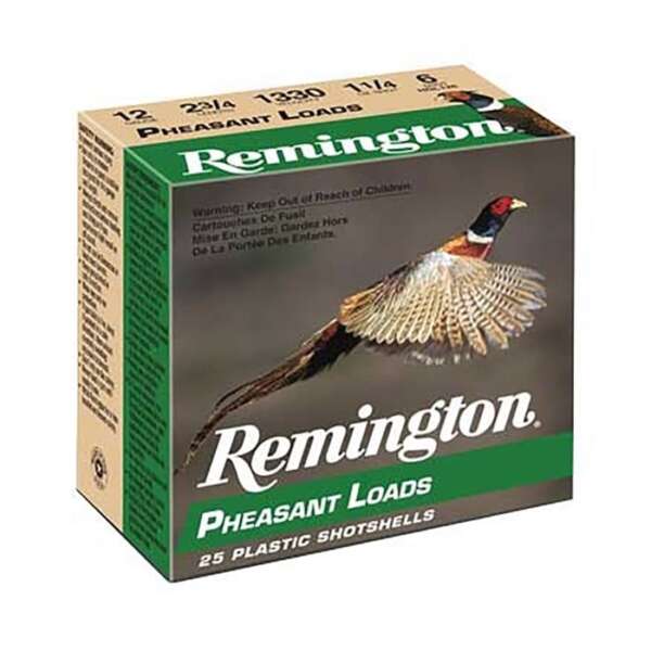 REMINGTON - PHEASANT AMMO 12 GAUGE 2-3/4" 1-1/4 OZ #4 SHOT