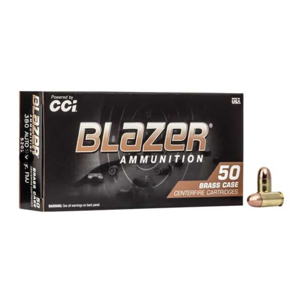 CCI - BLAZER BRASS 380 AUTO AMMO