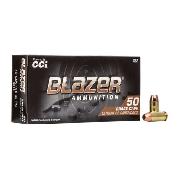 CCI - BLAZER BRASS 40 S&W AMMO