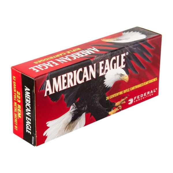 FEDERAL - AMERICAN EAGLE TACTICAL AMMO 223 REMINGTON 62GR FMJ