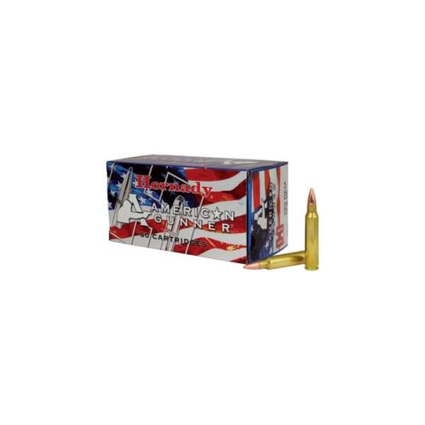 HORNADY - AMERICAN GUNNER® 223 REMINGTON HOLLOW POINT RIFLE AMMO