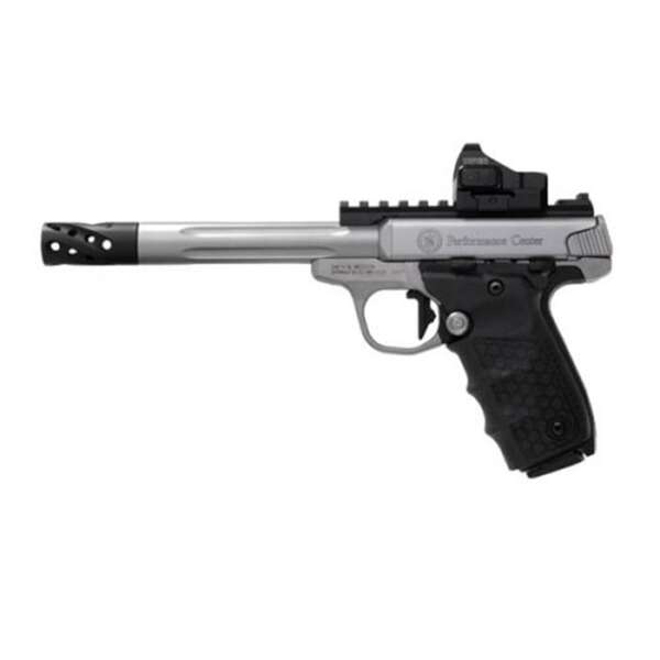 SMITH & WESSON - PC SW22 VICTORY TARGET 22 LONG RIFLE SEMI-AUTO HANDGUN W/RED DOT