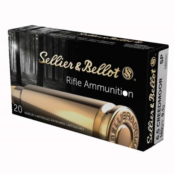 SELLIER & BELLOT - Sellier & Bellot Ammo 6.5cr 140gr SB 25/bx