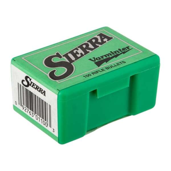 SIERRA BULLETS, INC. - VARMINTER 22 CALIBER (0.223') SOFT POINT BULLETS