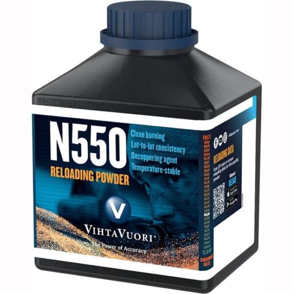 VIHTAVUORI - N550 HIGH ENERGY SMOKELESS RIFLE POWDER