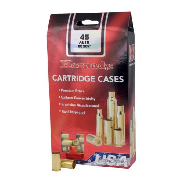 HORNADY - 22 CREEDMOOR UNPRIMED BRASS CASE