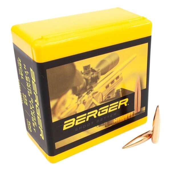 BERGER BULLETS - LONG RANGE HYBRID TARGET 25 CALIBER (0.257') BULLETS