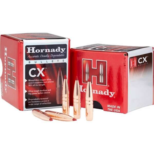 HORNADY - CX™ 6.5MM CALIBER (0.264") RIFLE BULLETS